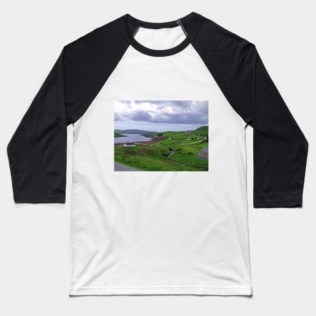 Skye View II Baseball T-Shirt by tomg